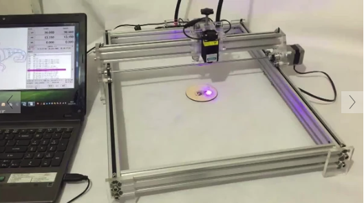 Laser Engraving Machine - 3000MW Blue CNC